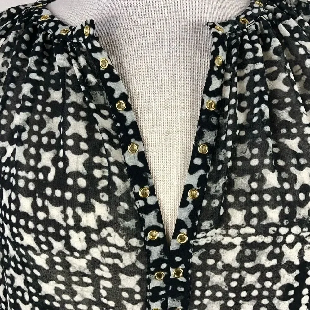 Michael Kors Blouse Top Size M